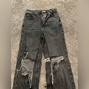 Pacsun black ripped jeans